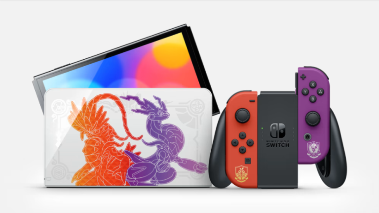 Nintendo Introduces Scarlet And Violet Switch OLEDs