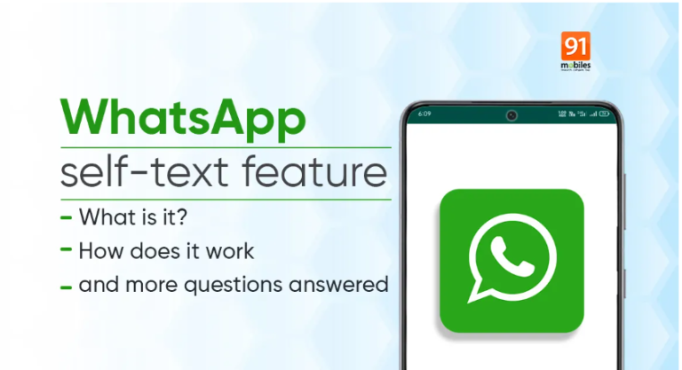 WhatsApp Allows Self-Messaging